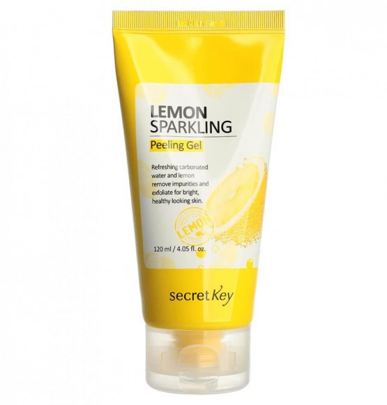 Пилинг-гель для лица Secret Key с экстрактом лимона - Lemon Sparkling Peeling Gel