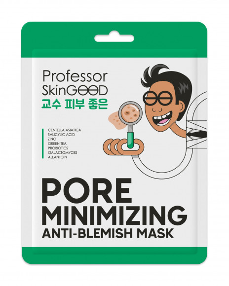 [Истекающий срок годности] Маска для лица Professor SkinGOOD для проблемной кожи - Pore Minimizing Anti-Blemish Mask,