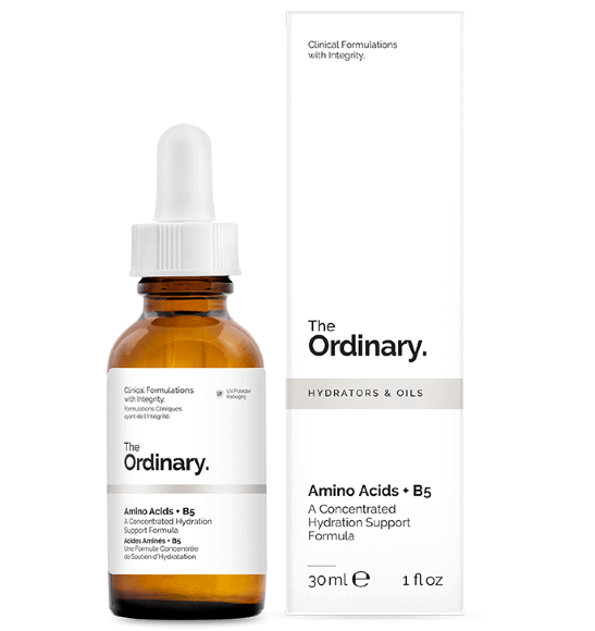 Сыворотка с аминокислотами и витамином B5 The Ordinary увлажняющая Amino Acids + B5, 30 мл