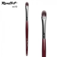 Кисть для макияжа vo10 Roubloff овальная для акварели и других жирных текстур, пестрая синтетика Кисть для макияжа vo10 Roubloff овальная для акварели и других жирных текстур, пестрая синтетика