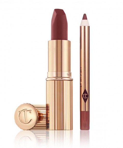 Набор помада и карандаш для губ Charlotte Tilbury - Walk of No Shame Lip Duo