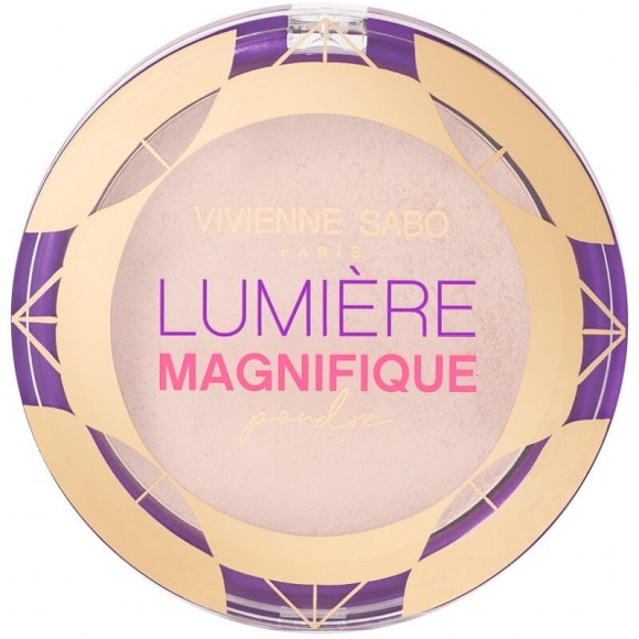 [Уценка] Пудра компактная сияющая VIVIENNE SABO - Lumiere Magnifique, тон 01 [Истекающий срок годности] 