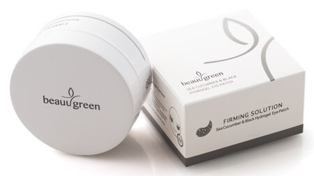 Гидрогелевые патчи BeauuGreen для глаз с экстрактом морского огурца Sea Cucumber&Black