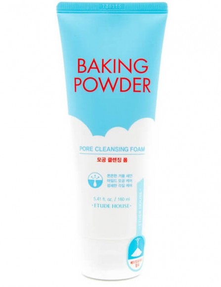 Пенка для умывания Etude House с содой - Baking Powder Pore Cleansing Foam, 160 мл