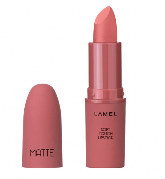 [Истекающий срок годности] Матовая помада для губ Lamel Professional - Matte Soft Touch Lipstick 403 Кофейное печенье