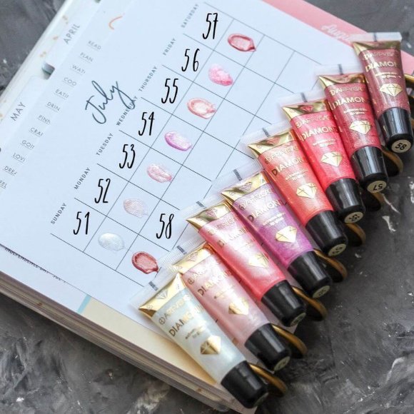 Блеск для губ Art Visage "Diamond" - Кварц - Тон 52