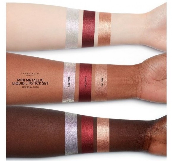 Набор помад металлик Anastasia Beverly Hills - Metallic Liquid Lipstick Set Набор помад металлик Anastasia Beverly Hills - Metallic Liquid Lipstick Set