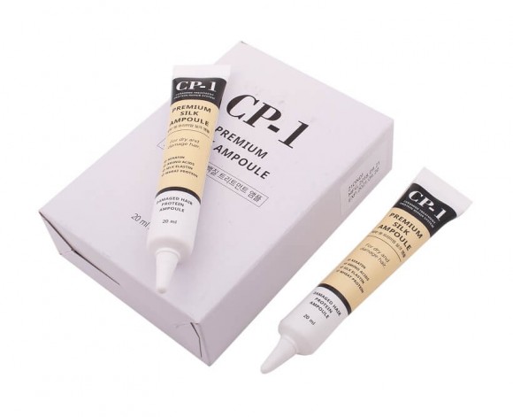Сыворотка для волос с протеинами шелка CP-1 восстанавливающая - Premium Silk Ampoule, 20 мл
