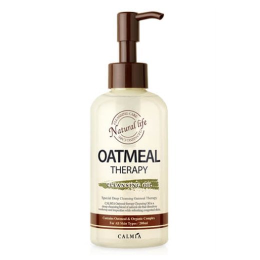 Гидрофильное масло Calmia с экстрактом масла овсянки - Oatmeal Therapy Cleansing Oil 200мл