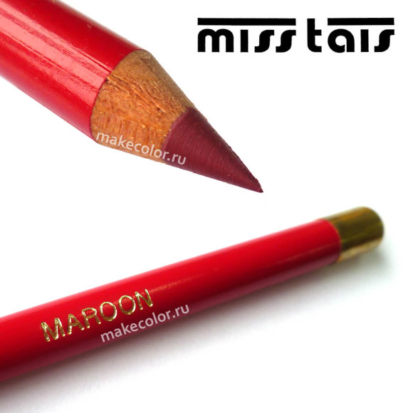 Карандаш для губ Miss Tais (США) контурный - Maroon