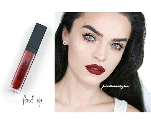 [Исходящий срок годности] Матовая губная помада Sleek MakeUP Matte Me №1038 Fired Up