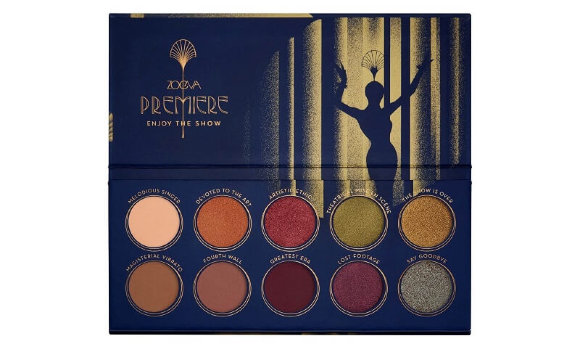 Палетка теней Zoeva - Premiere - 10 цветов 