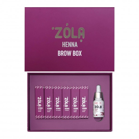[Истекающий срок годности] Хна Бокс Zola - Henna Box, 6 шт по 5 гр