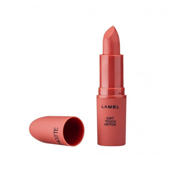 Матовая помада для губ Lamel Professional - Matte Soft Touch Lipstick 405 Сладкий нектар
