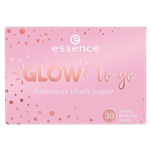 Румяна в бумажных лепестках Essence Glow To Go Luminous Blush Paper - т.10