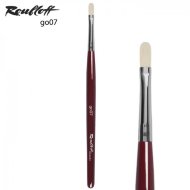 Кисть для макияжа go07 Roubloff овальная для нанесения и растушевки теней, коза белая Кисть для макияжа go07 Roubloff овальная для нанесения и растушевки теней, коза белая