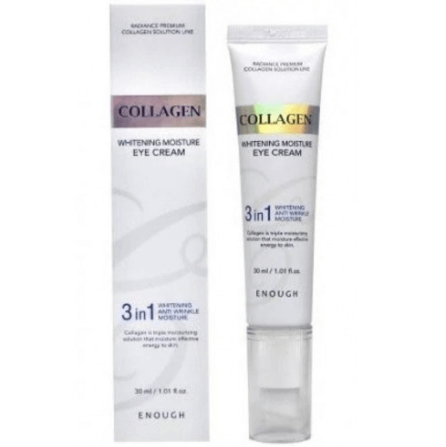 Крем для век осветляющий  Enough с коллагеном - Collagen 3 In 1 Whitening Moisture Eye Cream