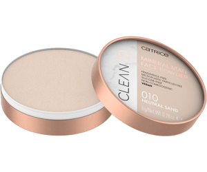 Пудра компактная минеральная Catrice - Clean ID Mineral Matt Face Powder - 010 Neutral Sand