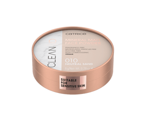 Пудра компактная минеральная Catrice - Clean ID Mineral Matt Face Powder - 010 Neutral Sand