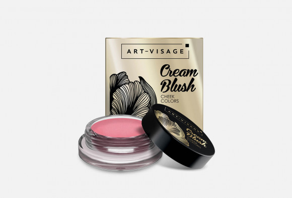 Румяна кремовые ART-VISAGE "Cream Blush" - Тон 11 сахарный пион