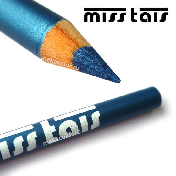 Карандаш для глаз Miss Tais (Бразилия) контурный - 09 Blue Metallic