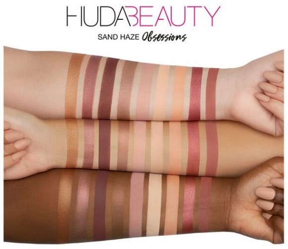 Палетка теней Huda Beauty - Sand Haze Obsessions Палетка теней Huda Beauty - Sand Haze Obsessions