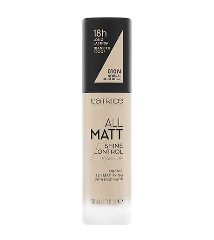 Тональная основа CATRICE - All Matt Shine Control Make Up - 010 N ...