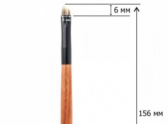 Кисть для бровей JUST - № 36 скошенная (ворс выдры) Кисть для бровей JUST - № 36 скошенная (ворс выдры)
