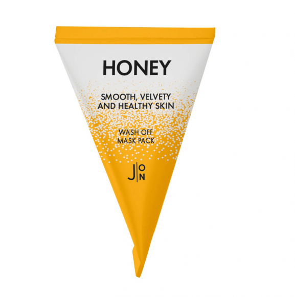 Маска для лица J:ON с мёдом и прополисом - Honey Smooth Velvety and Healthy Skin Wash Off Mask Pack, 5 г*1шт