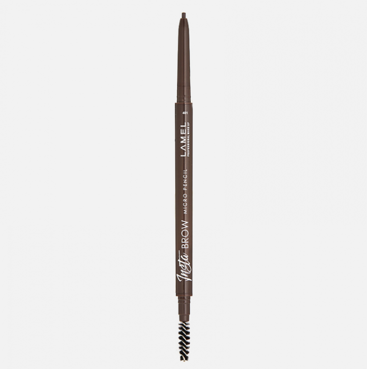 Карандаш для бровей Lamel Professional - INSTA Micro Brow Pencil, тон 401