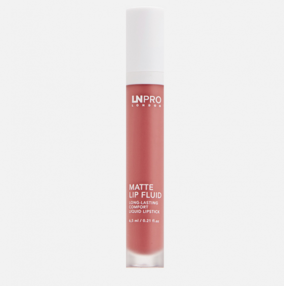 Жидкая матовая губная помада LN Professional - Matte Lip Fluid -  104 Rose Wood