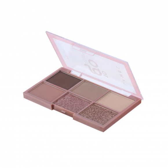 Набор теней для век Lamel Professional - To Gо Eyeshadow Palette, тон 401 New Nude Набор теней для век Lamel Professional - To Gо Eyeshadow Palette, тон 401 New Nude