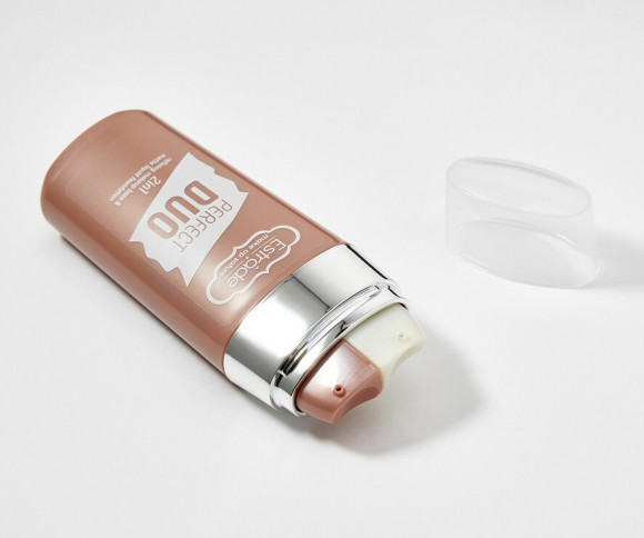 [Истекающий срок годности] Основа под макияж и тональный крем 2 в 1 Estrade - Perfect Duo, тон 01 Фарфоровый