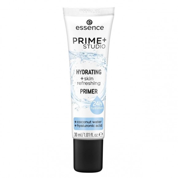 Праймер для лица Essence - Prime + Studio Hydrating + Skin Refreshing Primer