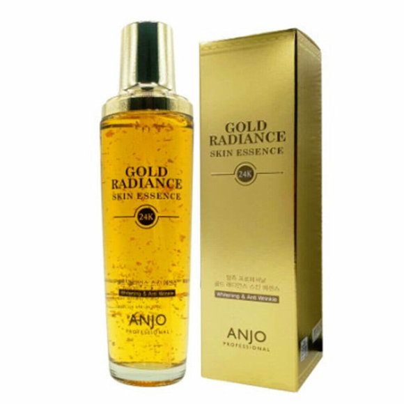 Эссенция ANJO Professional с биозолотом 24К - Gold Radians Skin Essence 24k,  150 мл