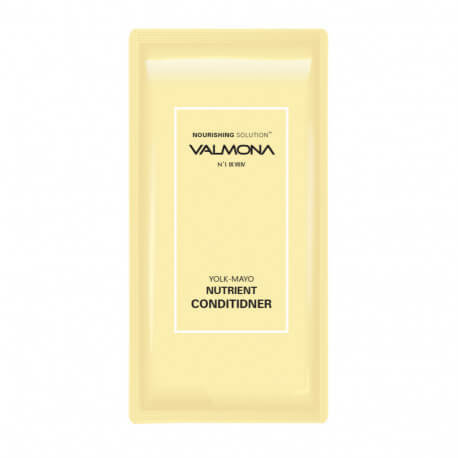 Кондиционер для волос Valmona "питание" с мёдом и оливой в формате пробника - Nourishing Solution Yolk-Mayo Conditioner, 10 мл
