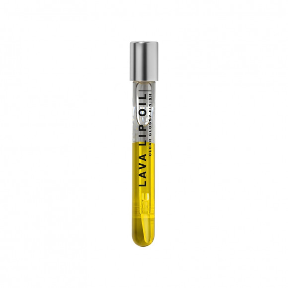 Масло для губ Influence Beauty двухфазное - Lava Lip Oil, тон 02 Прозрачный жёлтый
