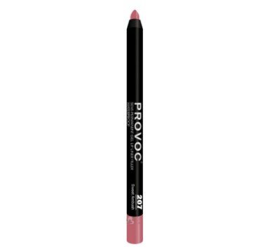 Полуперманентный гелевый карандаш для губ Provoc 207 Sweet Ambush (темно-розовый)