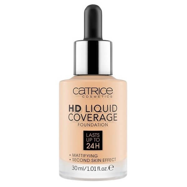 Тональная основа CATRICE HD Liquid Coverage Foundation 005 Ivory Beige ...