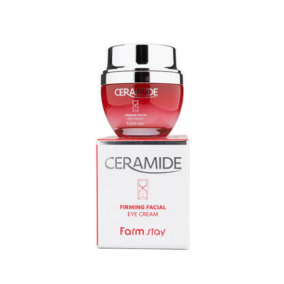 [Истекающий срок годности] Укрепляющий крем для области вокруг глаз Farm Stay с керамидами - Ceramide Firming Facial Eye Cream, 50 мл