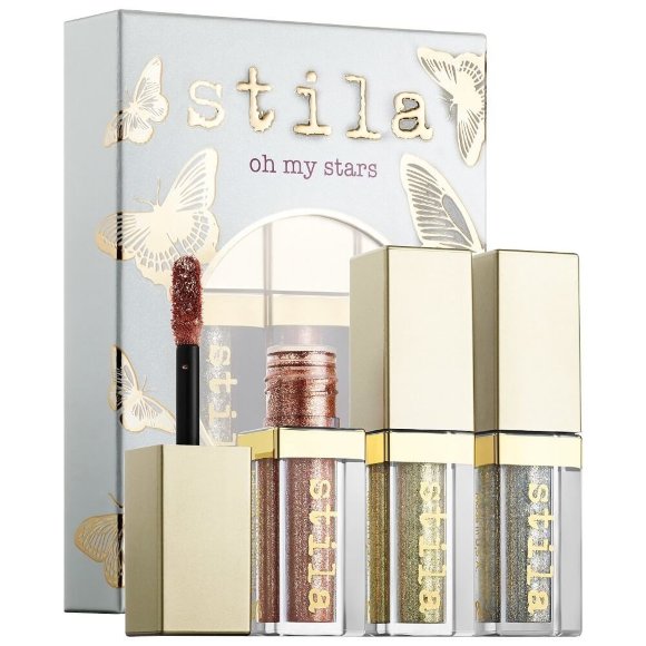 Тени для век жидкие Stila - Oh My Stars - Glitter & Glow Liquid Eye Shadow Set
