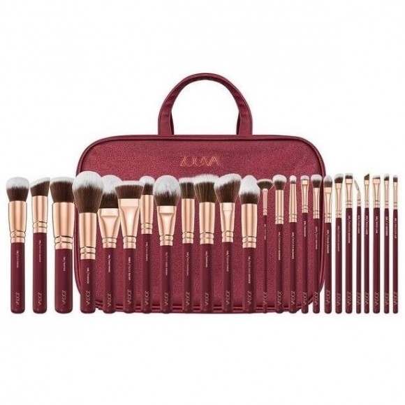 Набор 25 кистей Zoeva для макияжа + сумка визажиста - Makeup Artist Zoe Bag Professional Brush Set - Share Your Radiance
