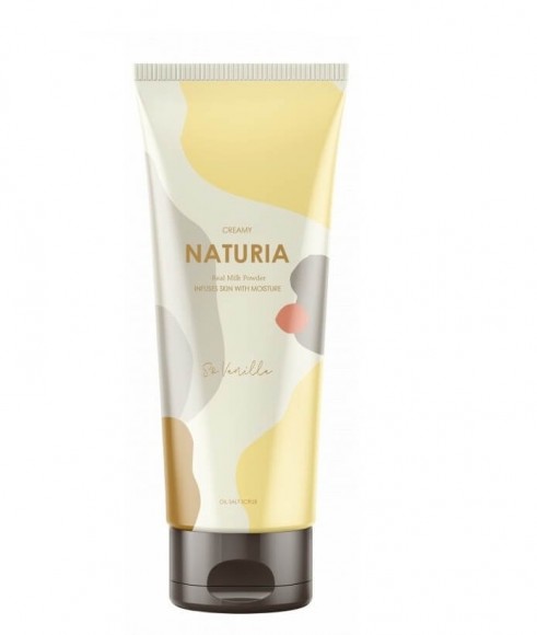 Скраб для тела NATURIA с ароматом ванили - Creamy Oil Salt Scrub So Vanilla, 250 гр