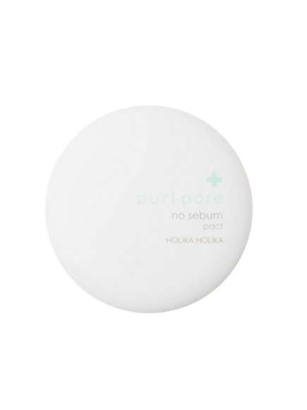 Компактная пудра для лица Holika Holika матирующая - Puri Pore No Sebum Pact Компактная пудра для лица Holika Holika матирующая - Puri Pore No Sebum Pact