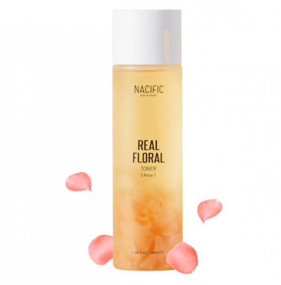 [Истекающий срок годности] Тонер для лица NACIFIC с лепестками розы - Real Rose Floral Toner, 180 мл