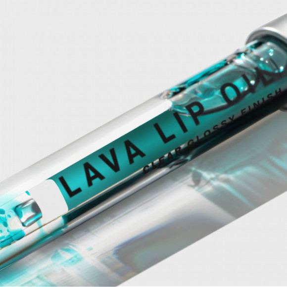 Масло для губ Influence Beauty двухфазное - Lava Lip Oil, тон 05 Прозрачный тёмно-зелёный