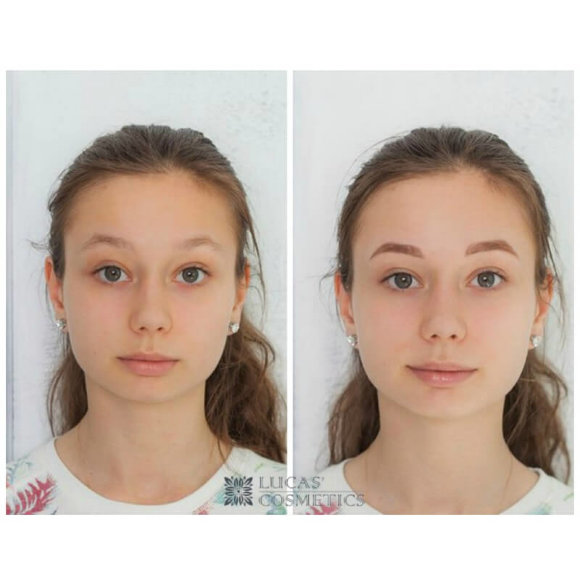 Хна для бровей CC Brow в баночке, 10 гр light brown Хна для бровей CC Brow в баночке, 10 гр light brown