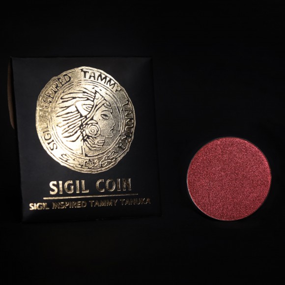 Прессованные тени для век Tammy Tanuka серии SIGIL coins - 027 - Зайка, рефил 26 мм