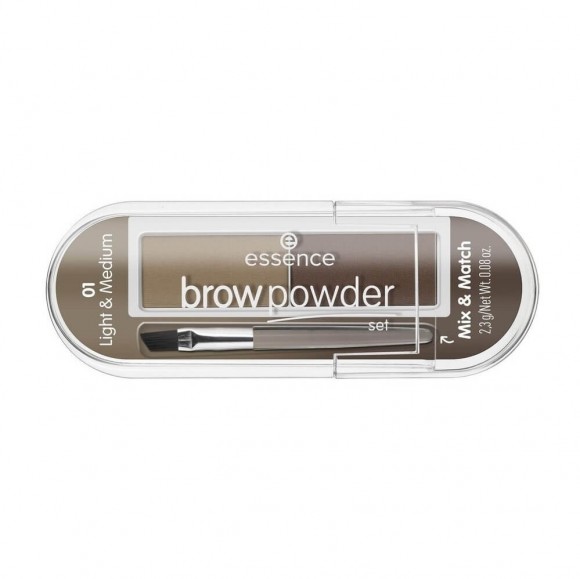 Тени для бровей Essence - Brow Powder Set - 01 Light & Medium