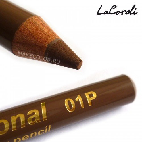 Карандаш для бровей пудровый LaCordi Professional №01P Светло-коричневый